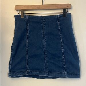 Free People Denim Skirt